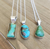 Turquoise Pendant with chain