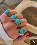 Turquoise Rings(Size 10)