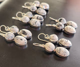 White Buffalo earrings