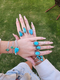 Turquoise rings